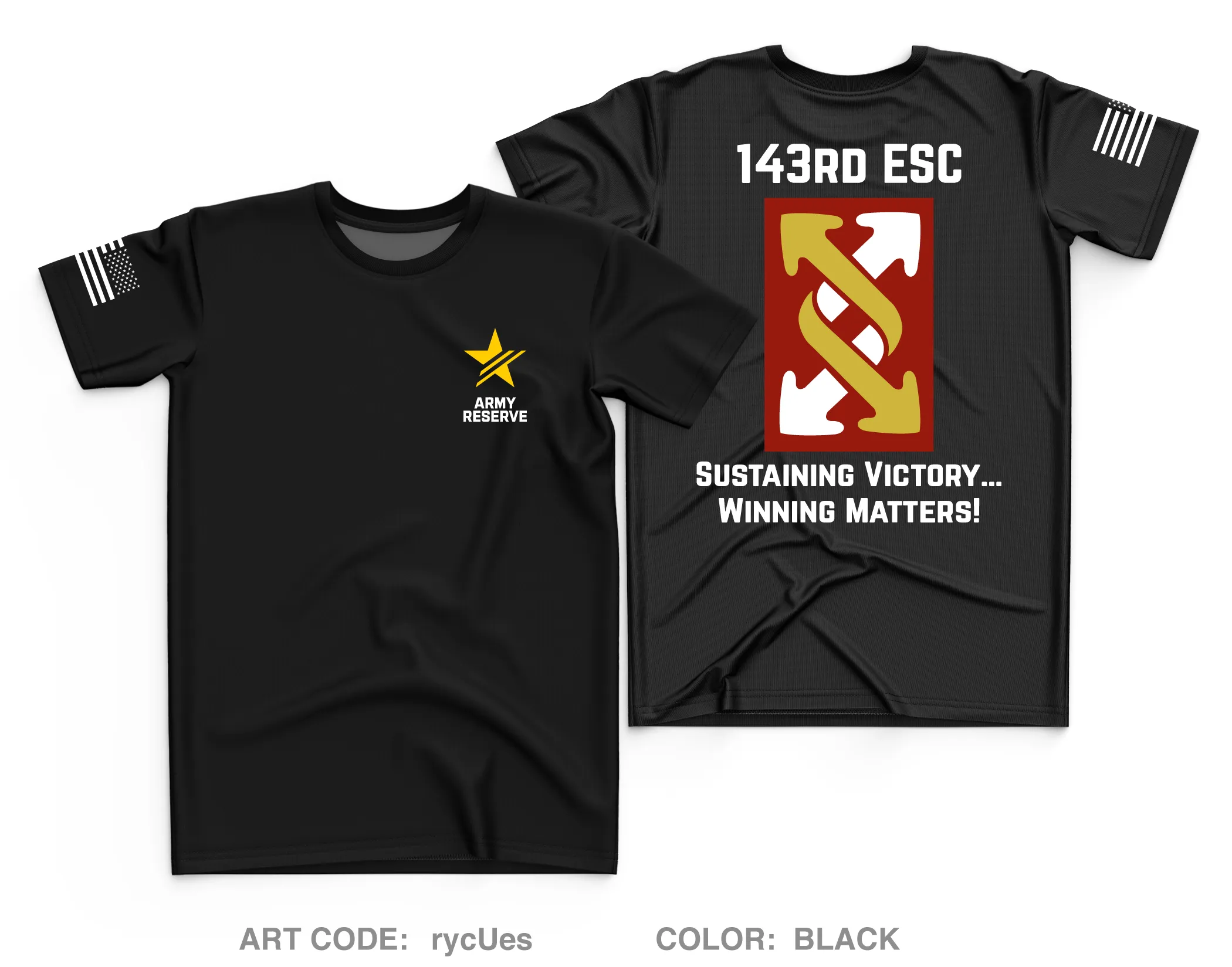 143rd ESC Core Men's SS Performance Tee - rycUes