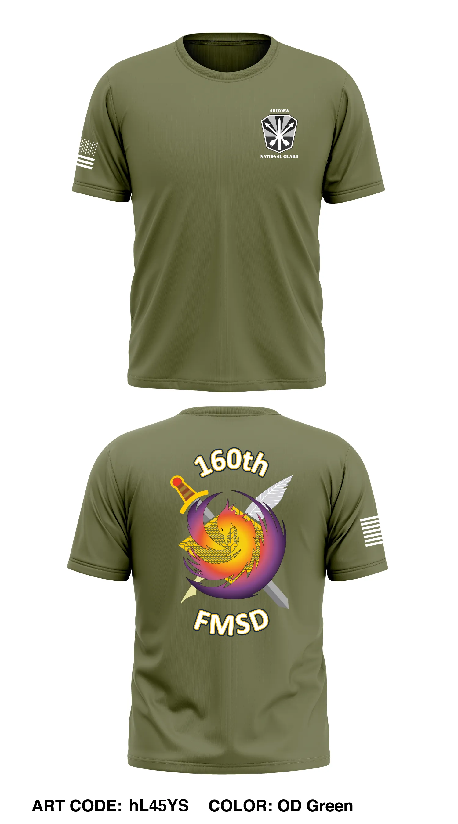 160th FMSD Core Men's SS Performance Tee - hL45YS