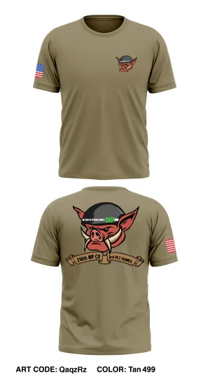216th Military Police Company, 3rd Platoon Store 1 Core Men's SS Performance Tee - QaqzRz
