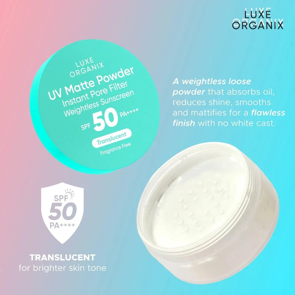 24H Zero Sebum Instant Pore Blurring Weightless Matte Powder - Translucent