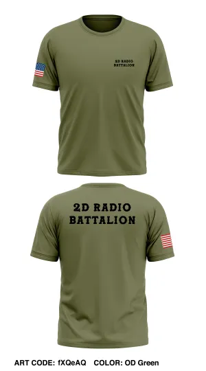 2d Radio Battalion  Store 1 Core Men's SS Performance Tee - fXQeAQ
