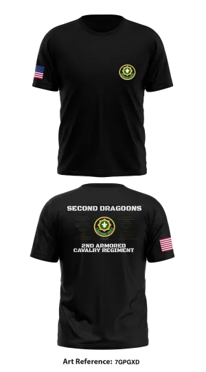 2nd Armored Cavalry Regiment Store 1 Core Men's SS Performance Tee - 7gpgXd