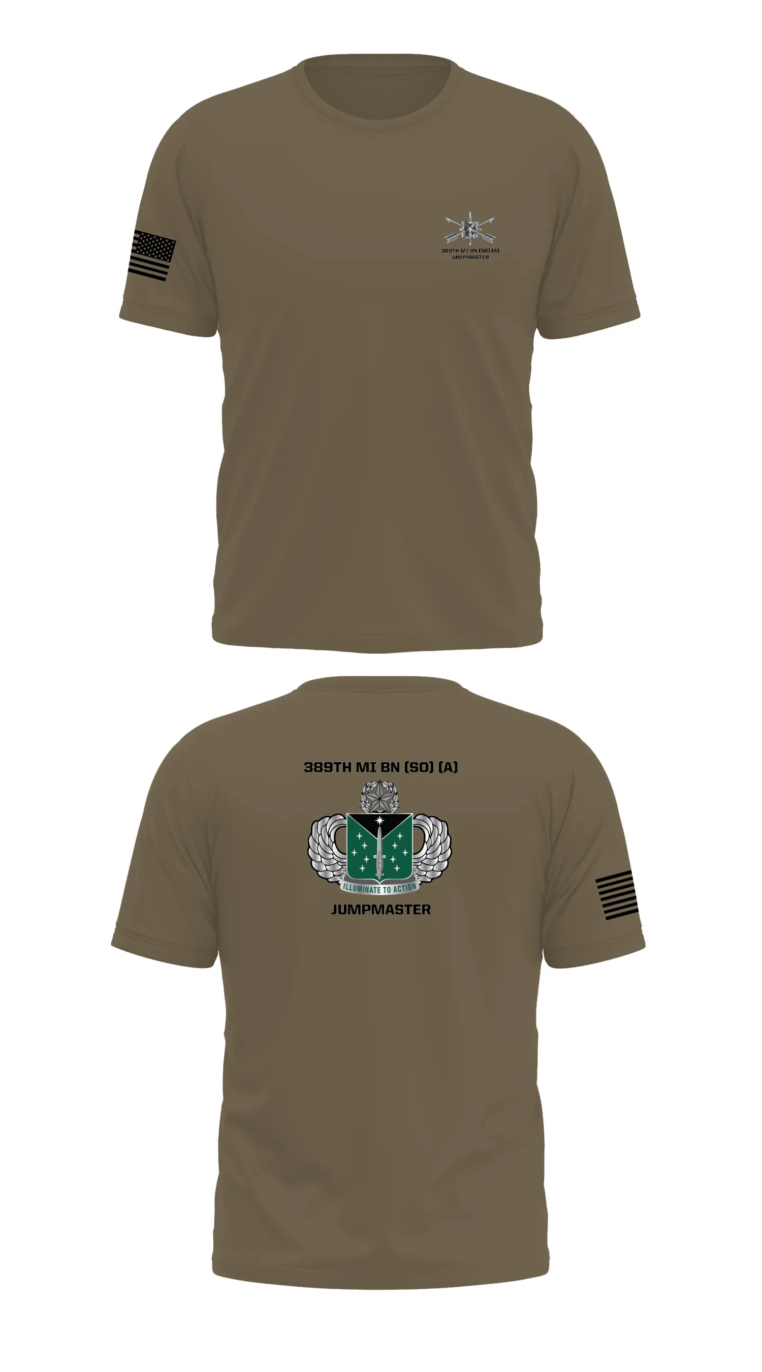 389TH MI BN (SO) (A) Store 1 Core Men's SS Performance Tee - 45704104063