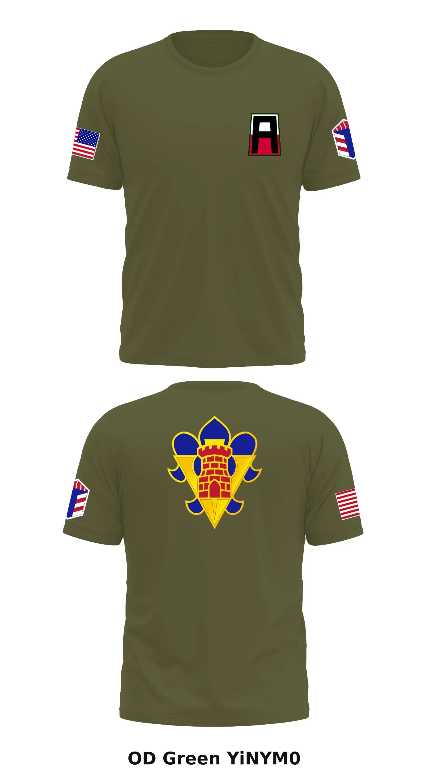 5th Armored Brigade  Store 1 Core Men's SS Performance Tee - YiNYM0