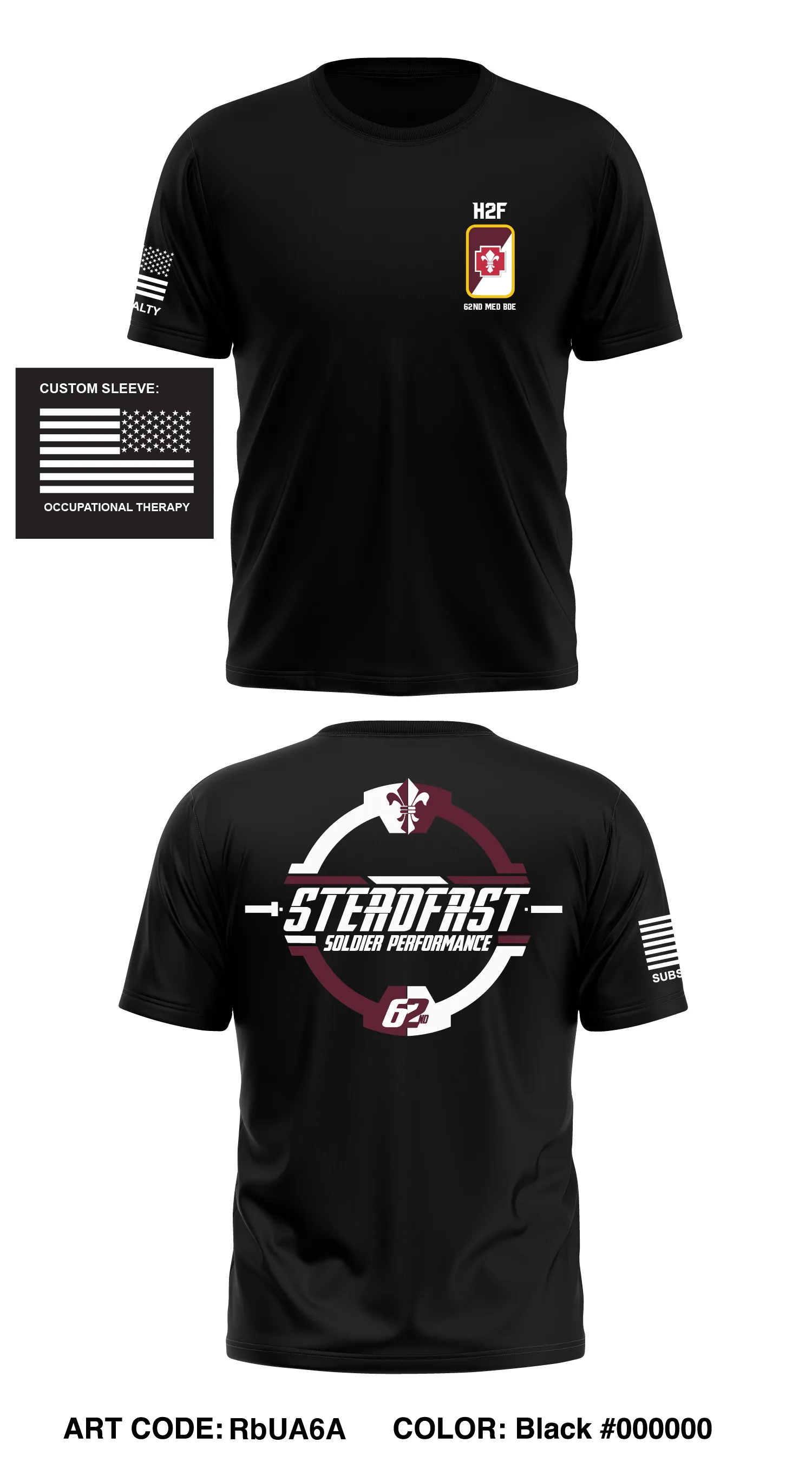 62nd Medical Brigade Store 1 Core Men's SS Performance Tee - 9TfPzc (OCCUPATIONAL THERAPY)
