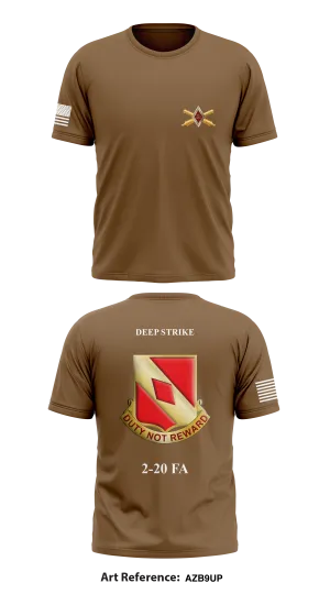 75th Field Artillery Brigade Store 1 Core Men's SS Performance Tee - aZb9Up