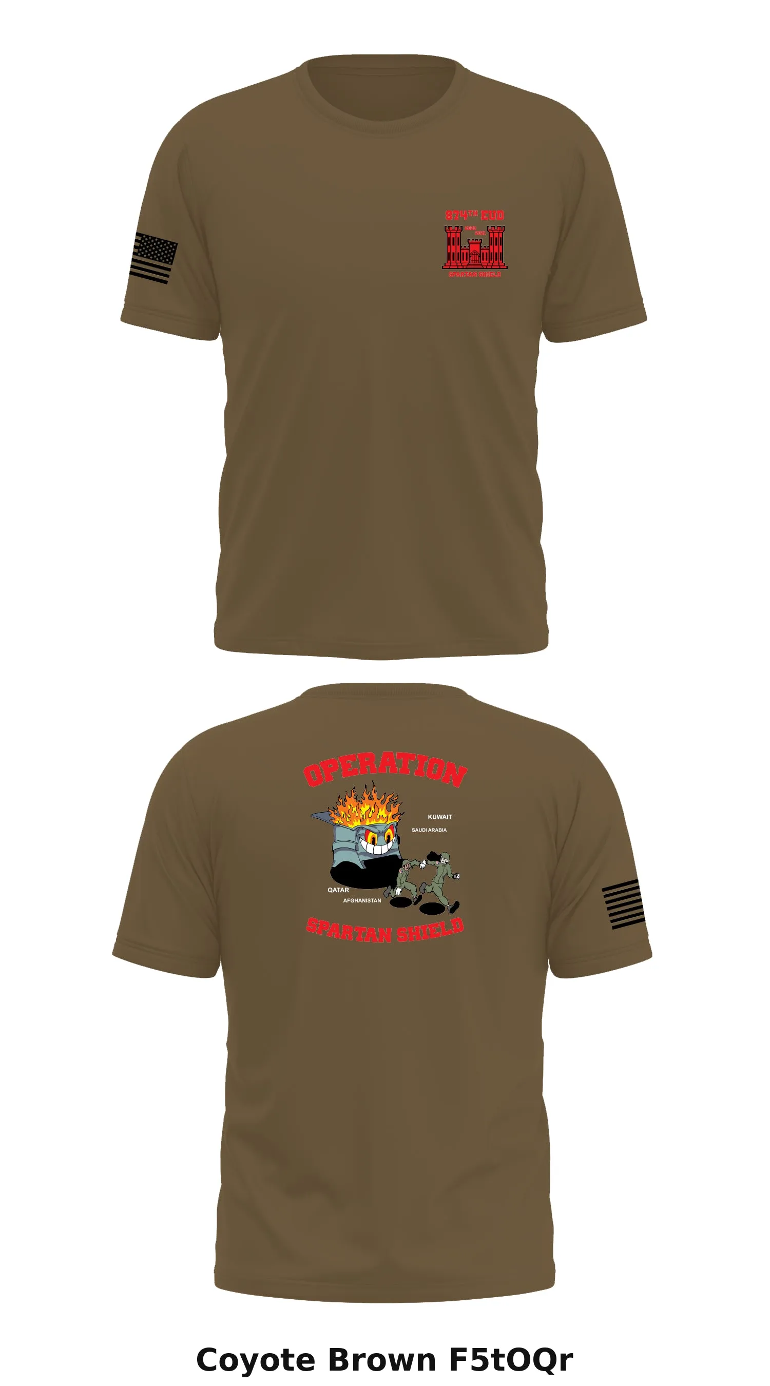874 EUD Store 1 Core Men's SS Performance Tee - F5tOQr