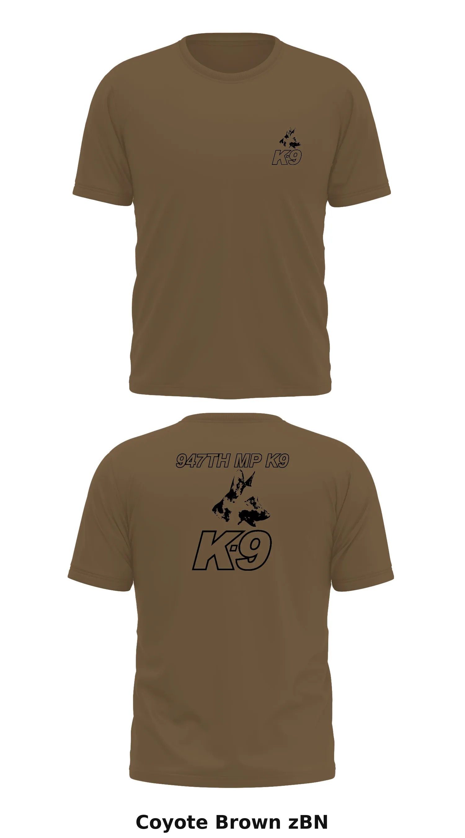947th MP K9 Store 2 Core Men's SS Performance Tee - zBN