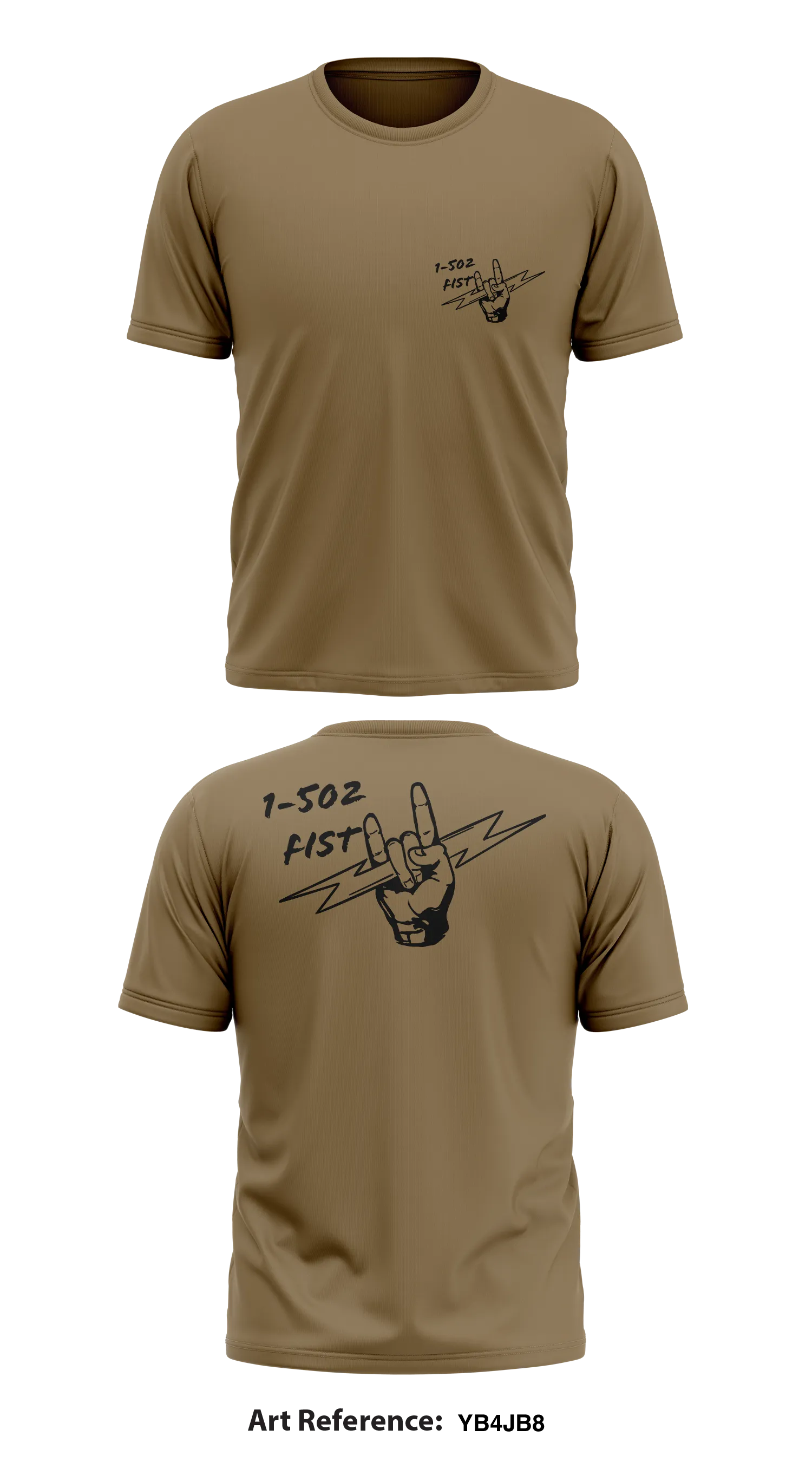 A co 1-502 Fist Store 1 Core Men's SS Performance Tee - yB4JB8