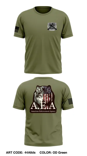 AEA004 Store 1 Core Men's SS Performance Tee - 44A8ds