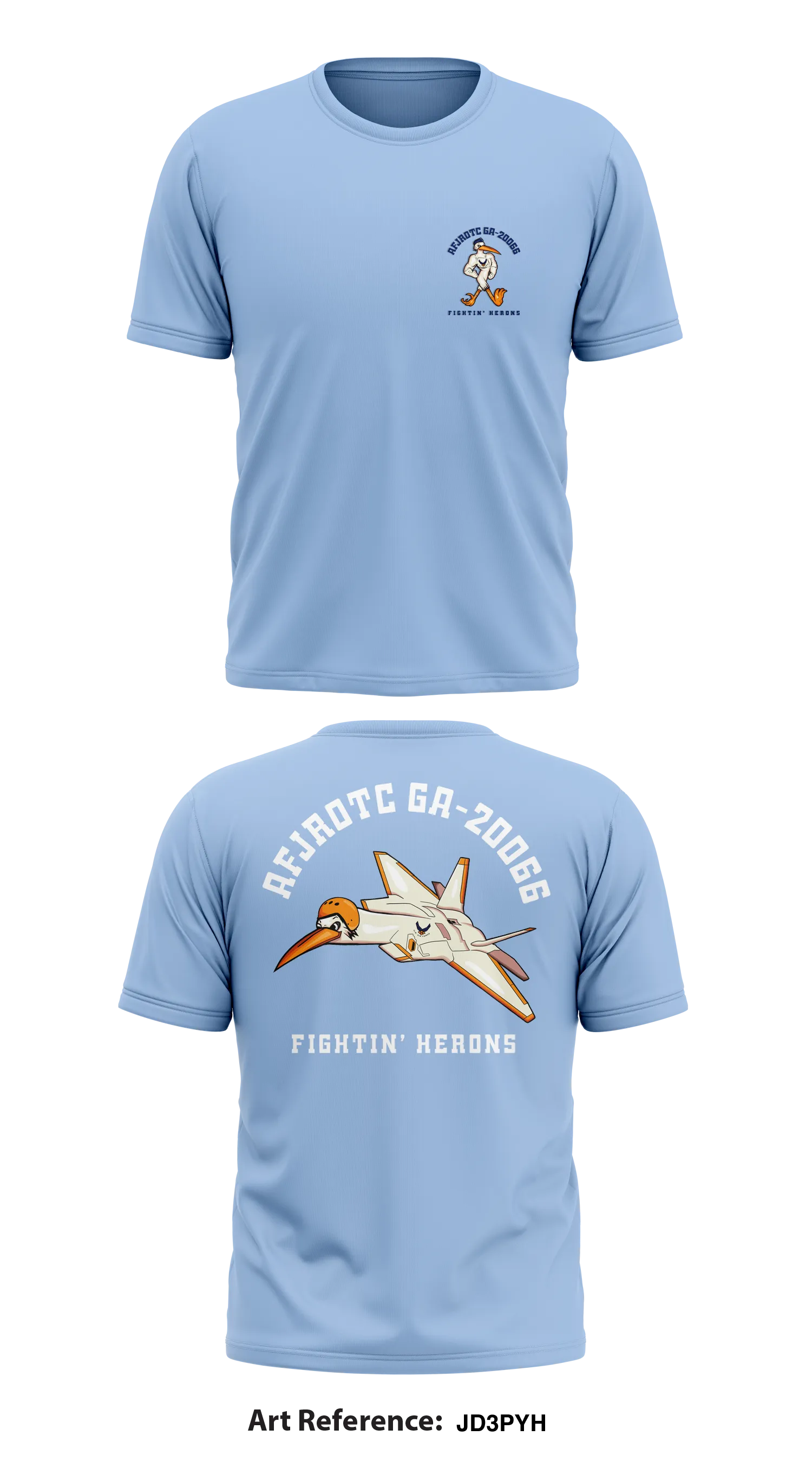 AFJROTC GA-20066 Store 1 Core Men's SS Performance Tee - jD3PYH