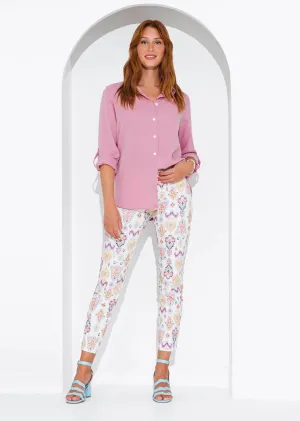 Almos Printed Ankle Pull On Pant