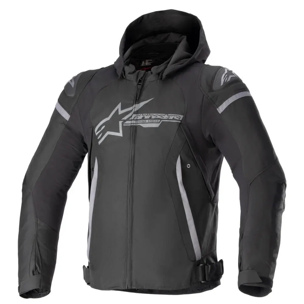 Alpinestars Zaca Waterproof Jacket Black / Dark Grey