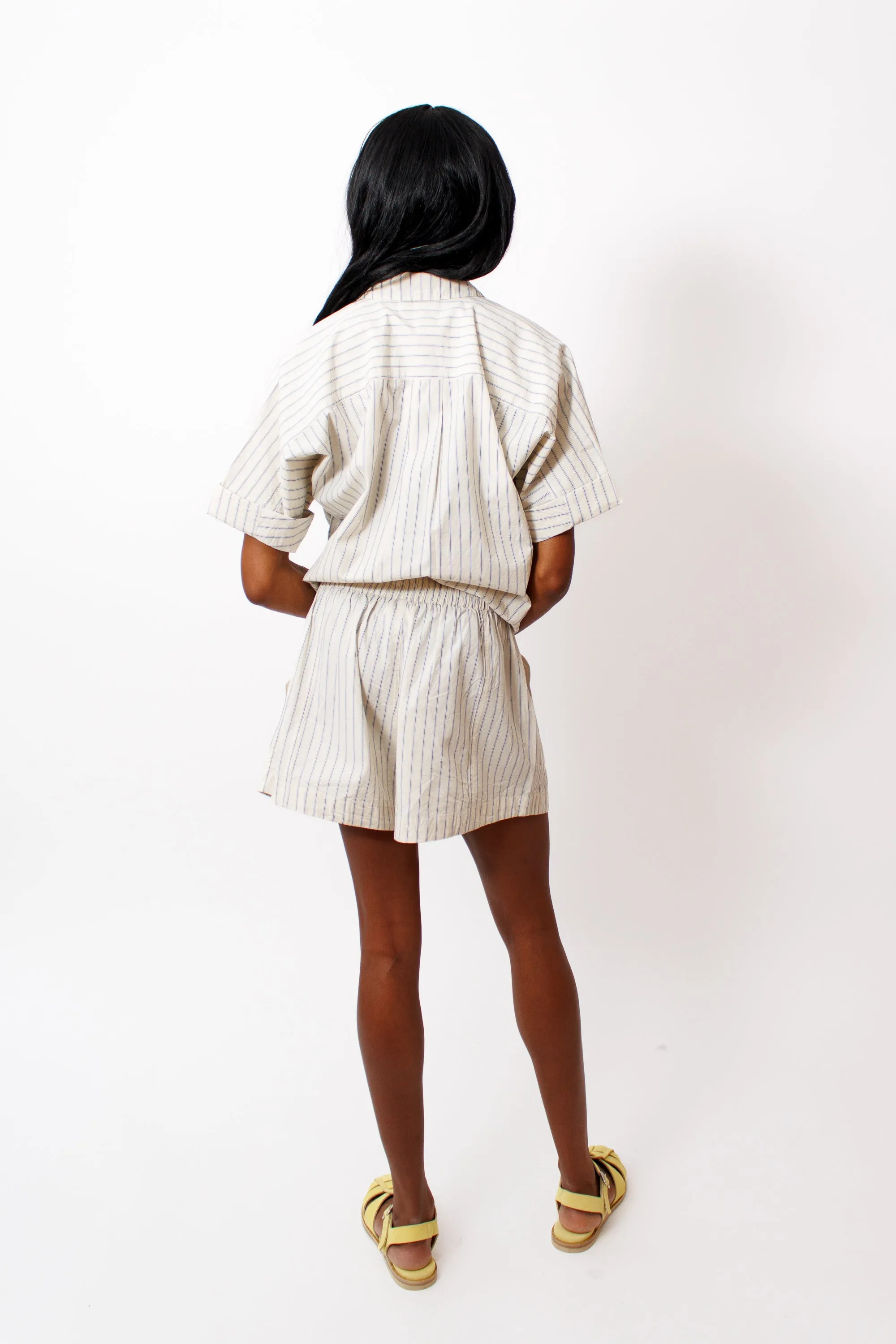 Apiece Apart Trail Short Pina Stripes