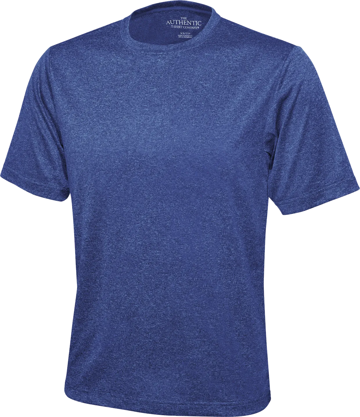 ATC™ Polyester Heather Wicking T-Shirt Cobalt
