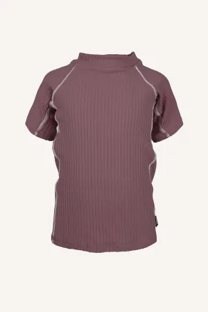 ATEN T-SHIRT - DUSTY MAUVE
