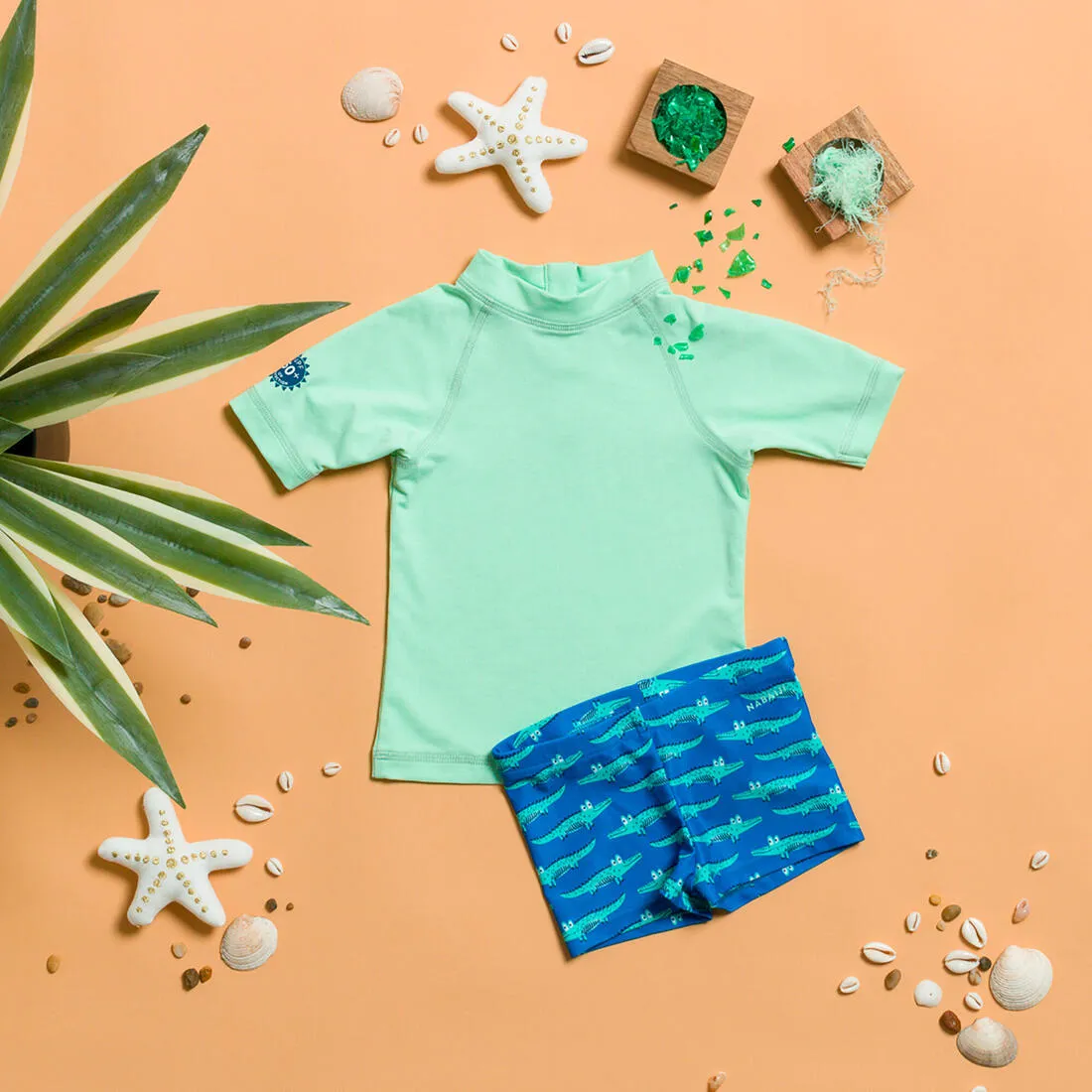 Baby UV-Protection Short Sleeve T-Shirt
