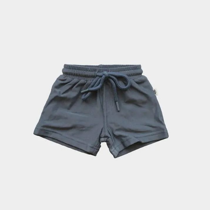 Babysprouts Boy's Swim Shorts in Dusty Blue