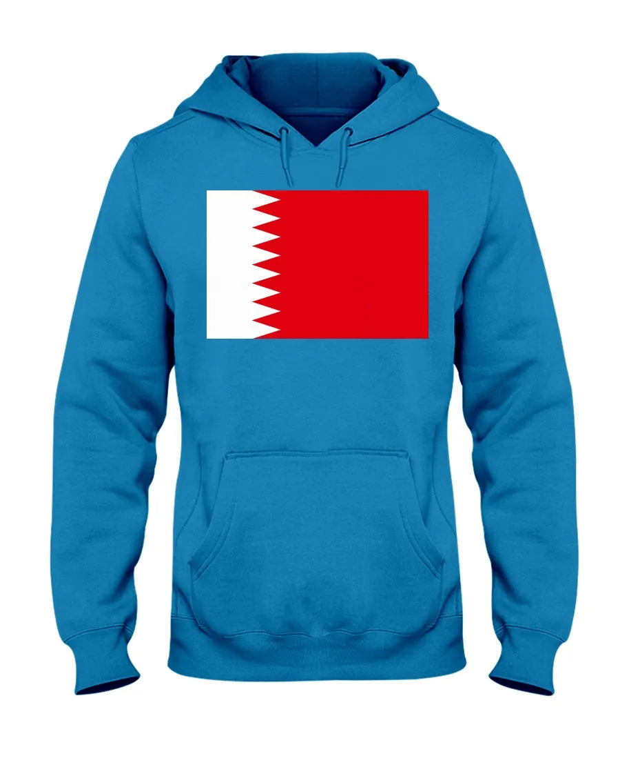 Bahrain Flag Gildan  Hoodie