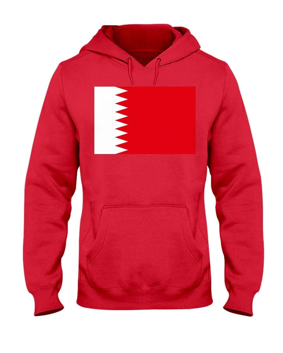 Bahrain Flag Gildan  Hoodie