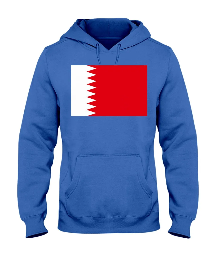 Bahrain Flag Gildan  Hoodie