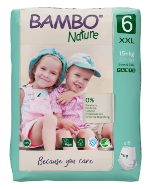 Bambo Nature Training Pants - Size 6 (15 kg)