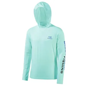 Bassdash UPF 50  Men's UV Sun Protection Long Sleeve Hooded Fishing Shirts
