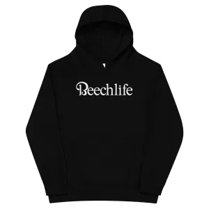 Beechlife White Kids Fleece Hoodie