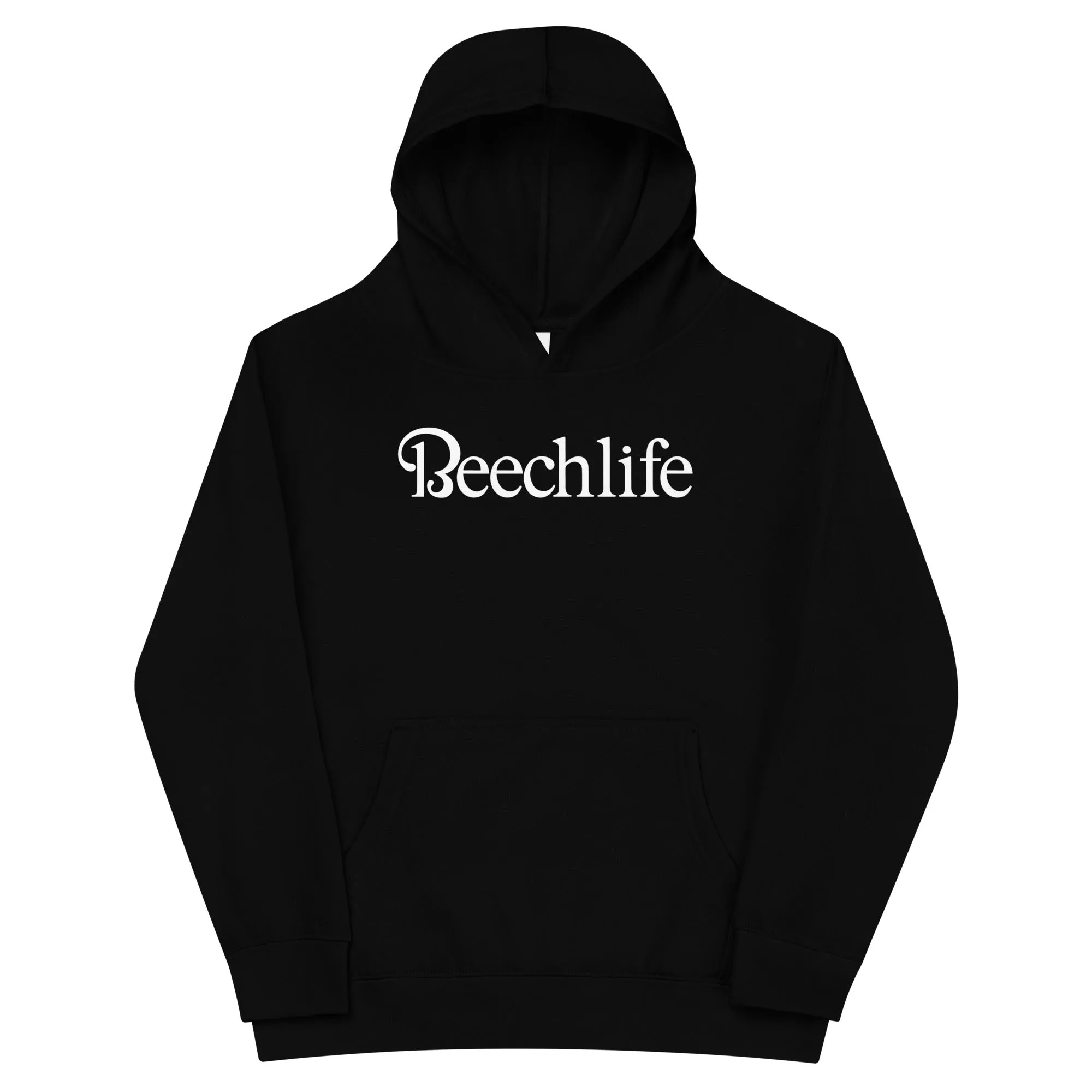 Beechlife White Kids Fleece Hoodie