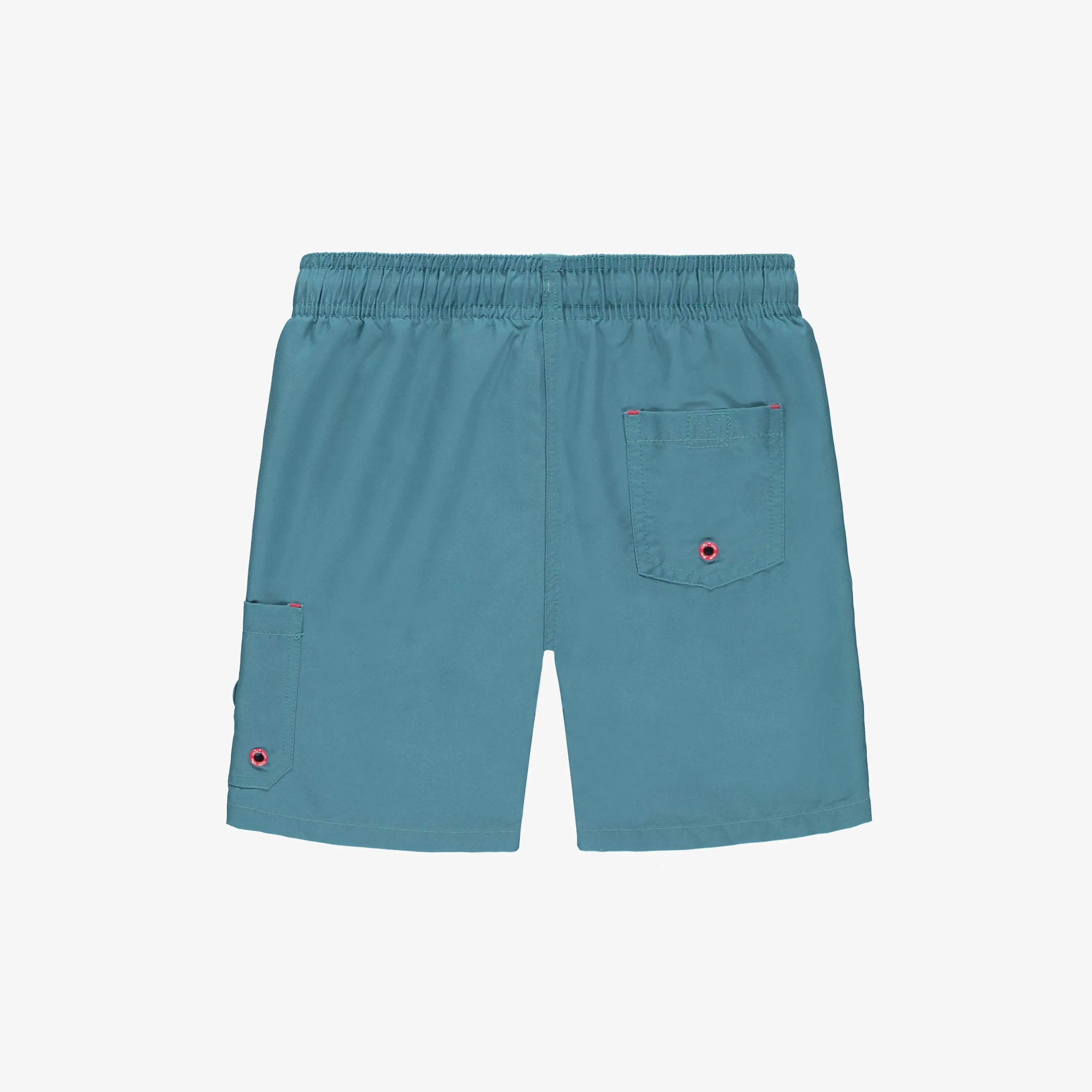 Bermudas de bain bleu unisexe, enfant || Blue unisex swimming bermudas, child
