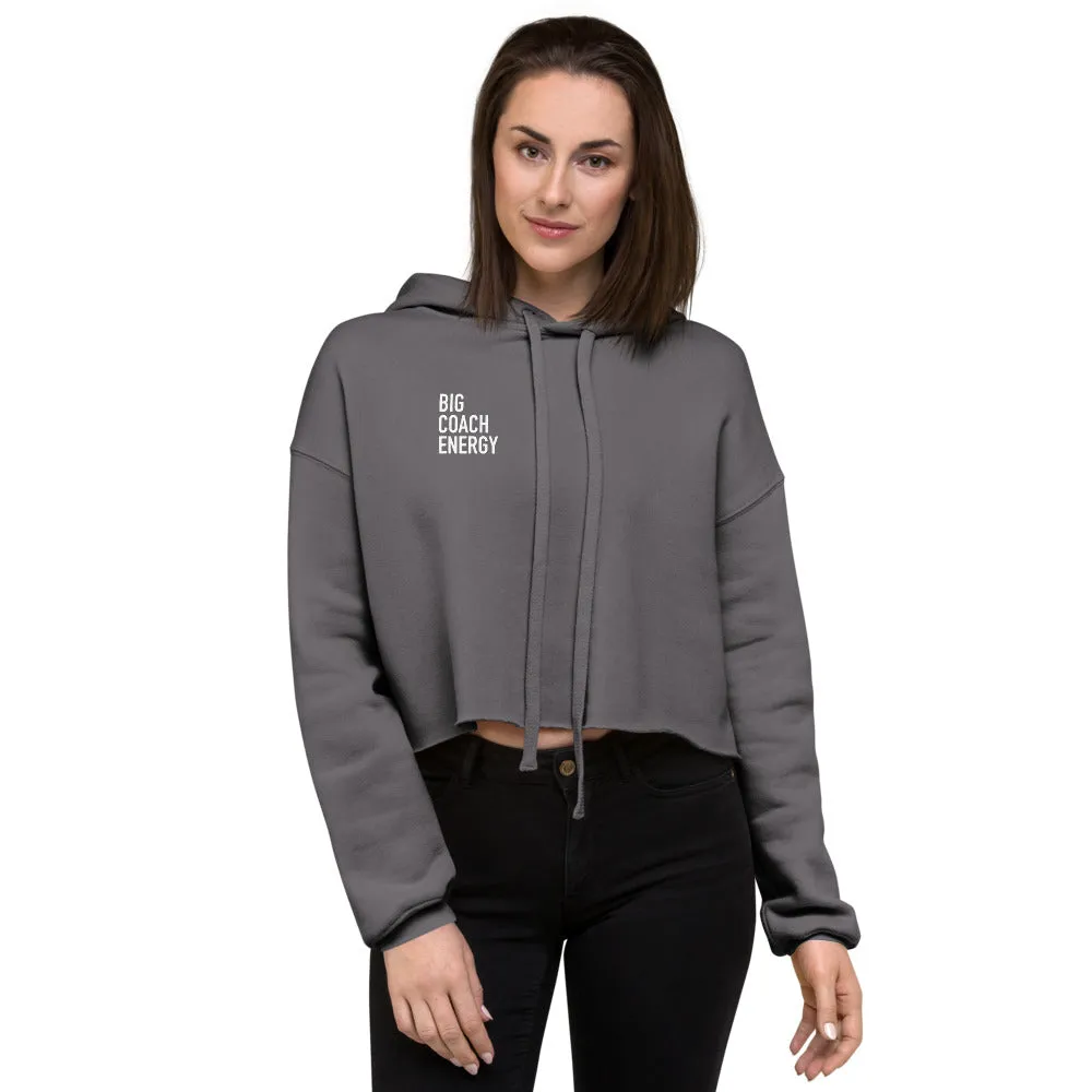 Big Coach Energy Crop Hoodie