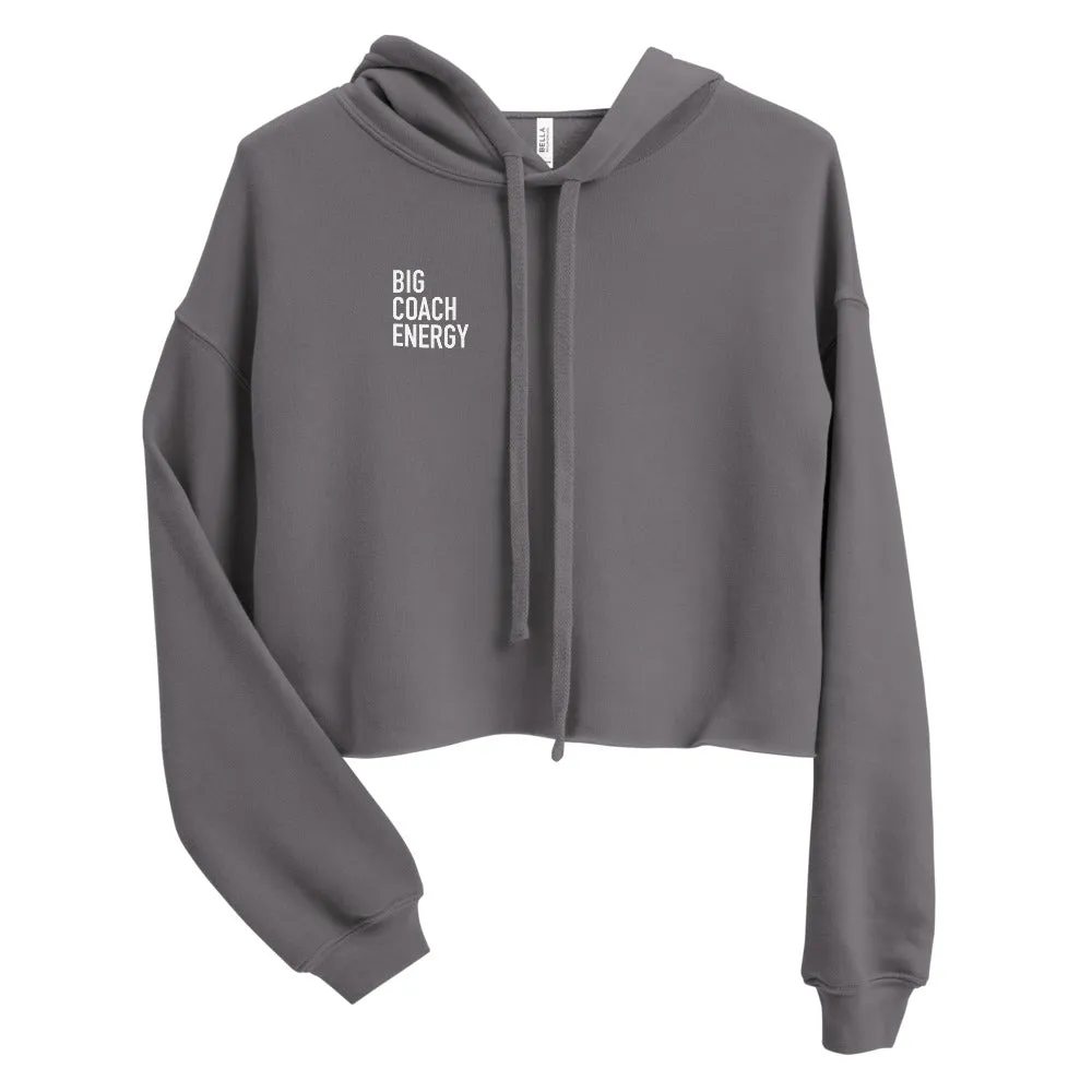Big Coach Energy Crop Hoodie