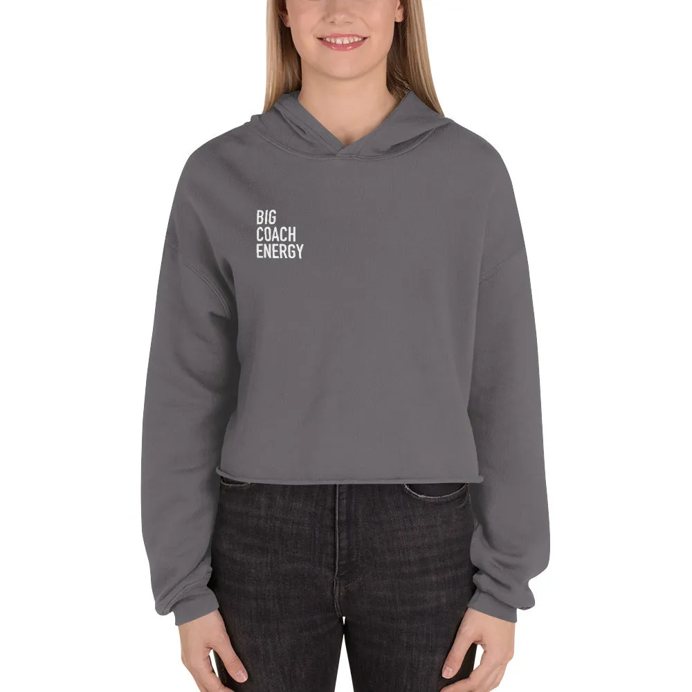 Big Coach Energy Crop Hoodie