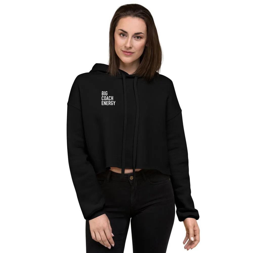 Big Coach Energy Crop Hoodie