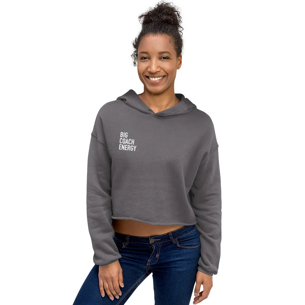 Big Coach Energy Crop Hoodie