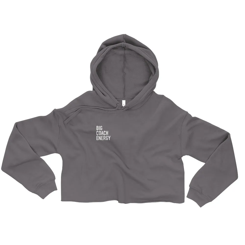 Big Coach Energy Crop Hoodie