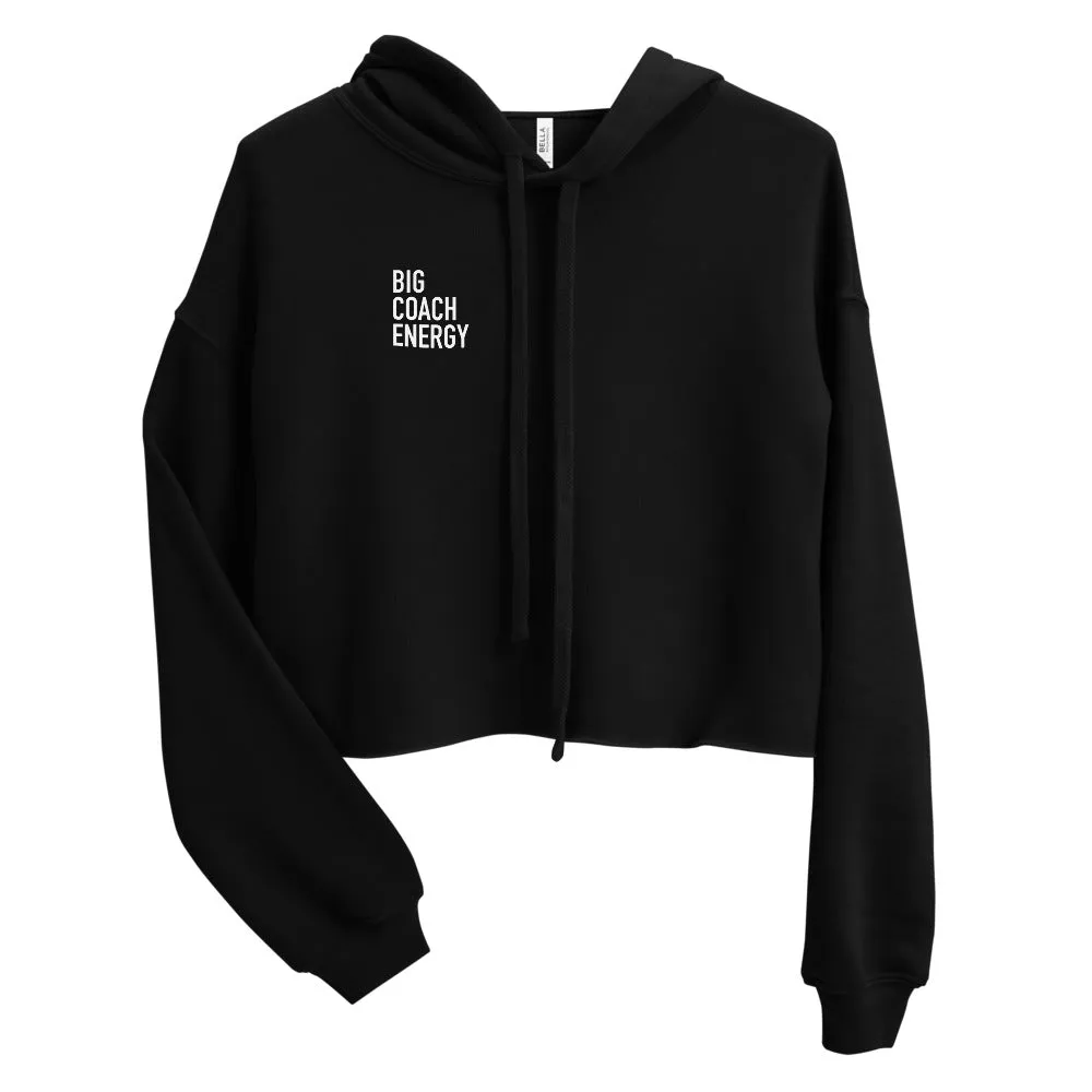 Big Coach Energy Crop Hoodie