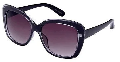 Black Modern Style Women Sunglasses butterfly 100% UV400