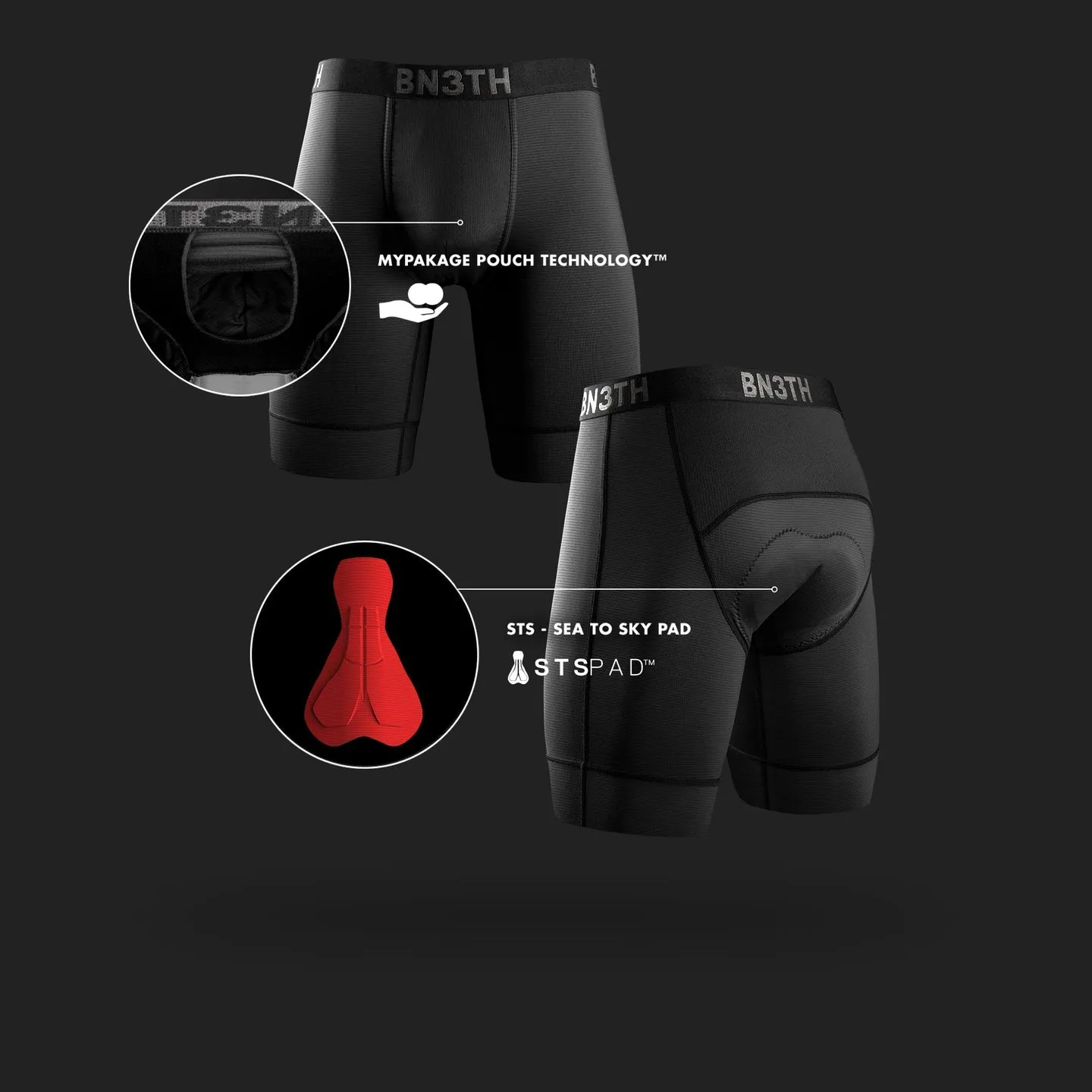 BN3TH North Shore Bike Liner | Black