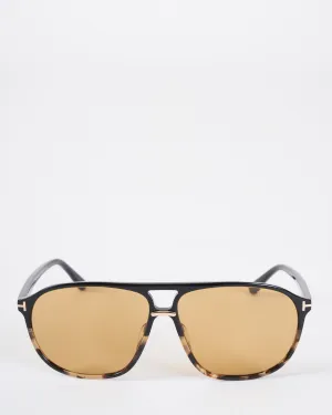 bruce - black and grey havana/brown
