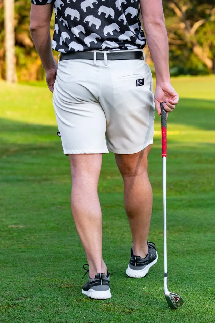CA Flow Golf Shorts | Beige