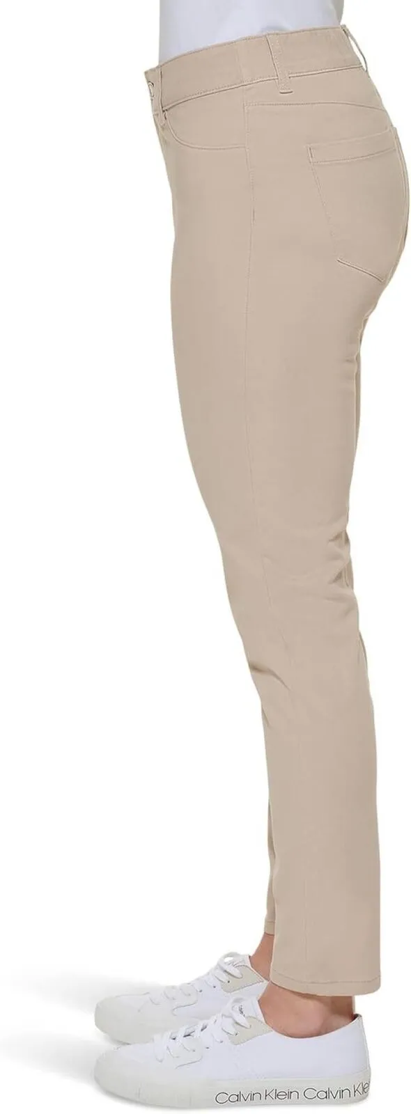 Calvin Klein Womens Four-Pocket Twill Pants M2TKG249