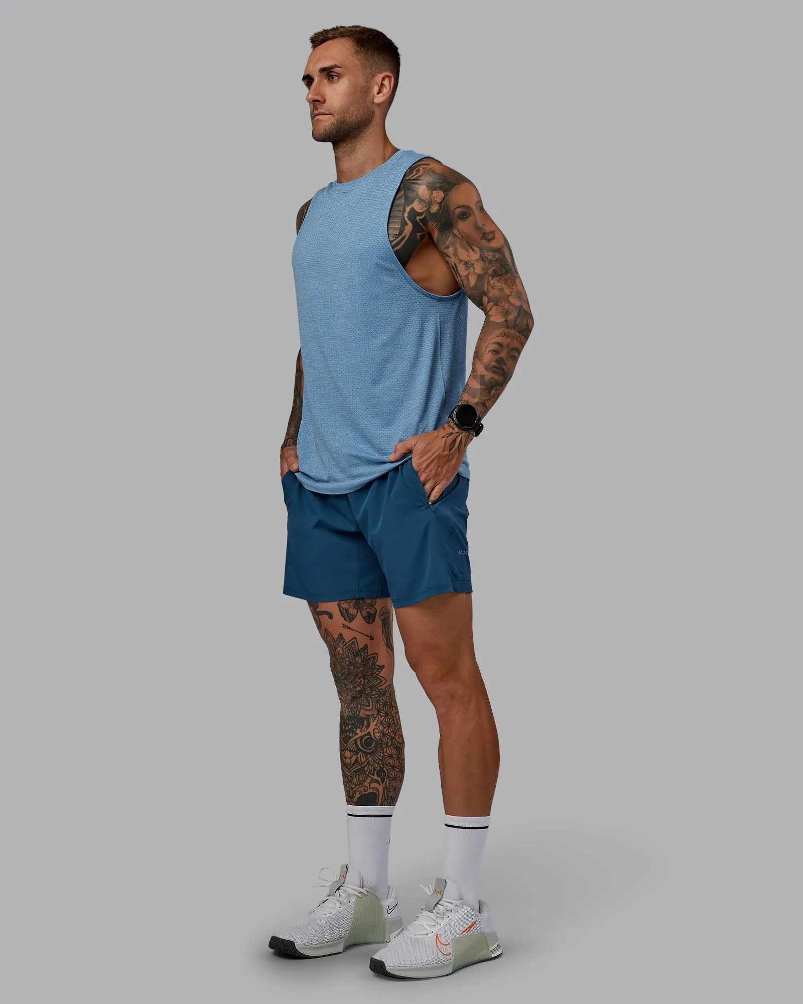 Challenger 6" Performance Short - Indigo