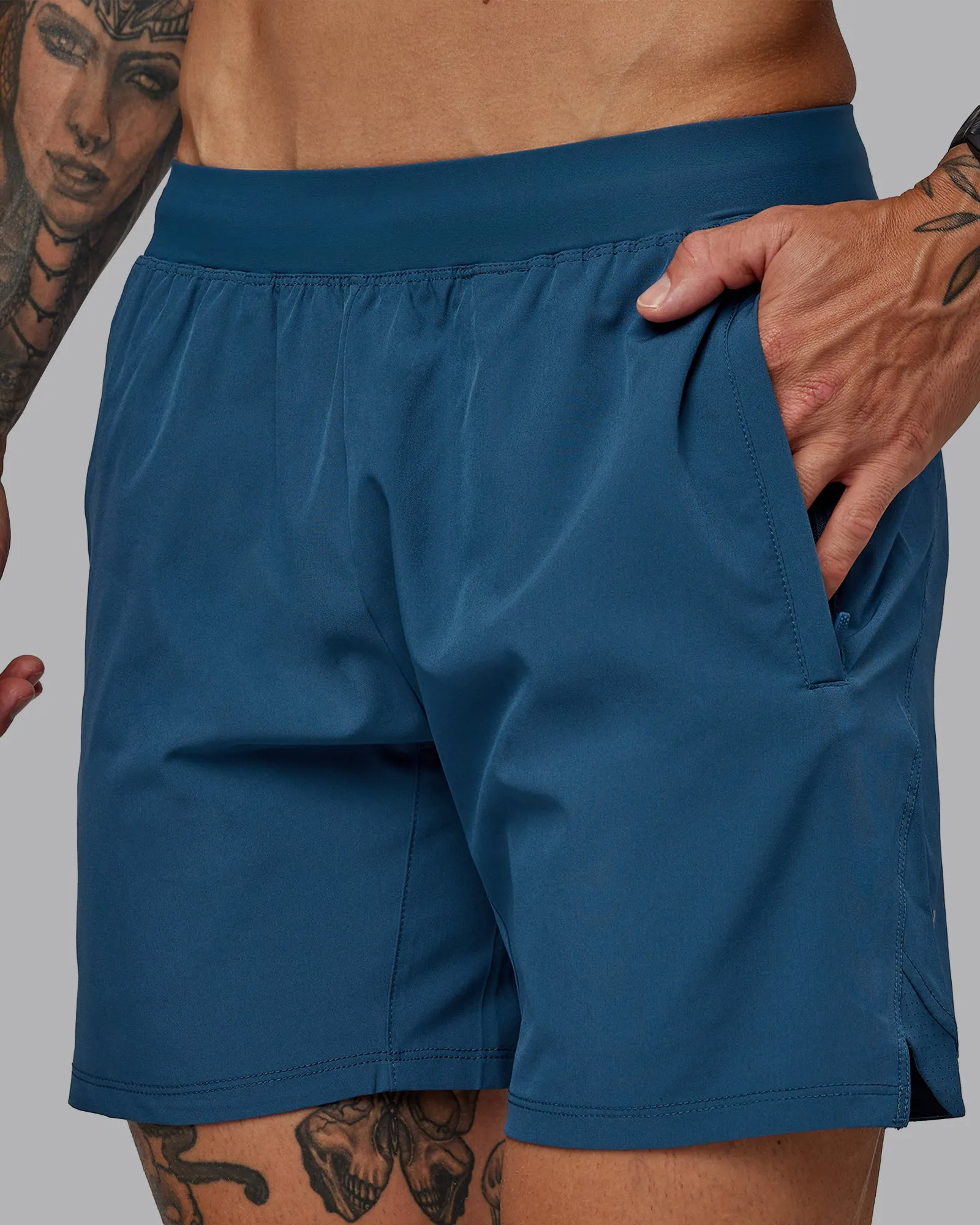 Challenger 6" Performance Short - Indigo