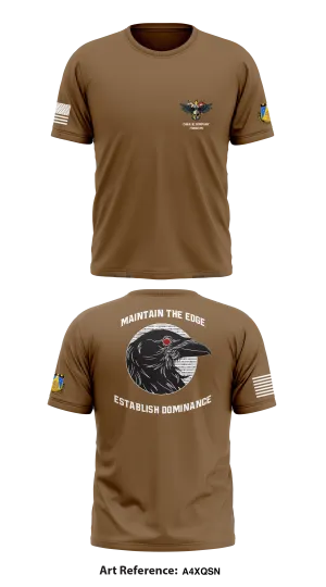 Charlie Company, 742nd MI Store 1 Core Men's SS Performance Tee - A4XqSn
