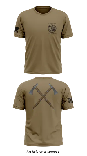 Charlie company, 92nd CA BN Store 1 Core Men's SS Performance Tee - xMMM3Y