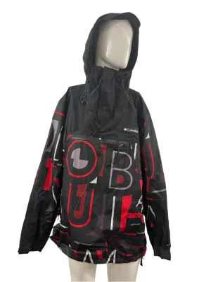 Columbia Pullover Style Waterproof Jacket W Zip Pouch