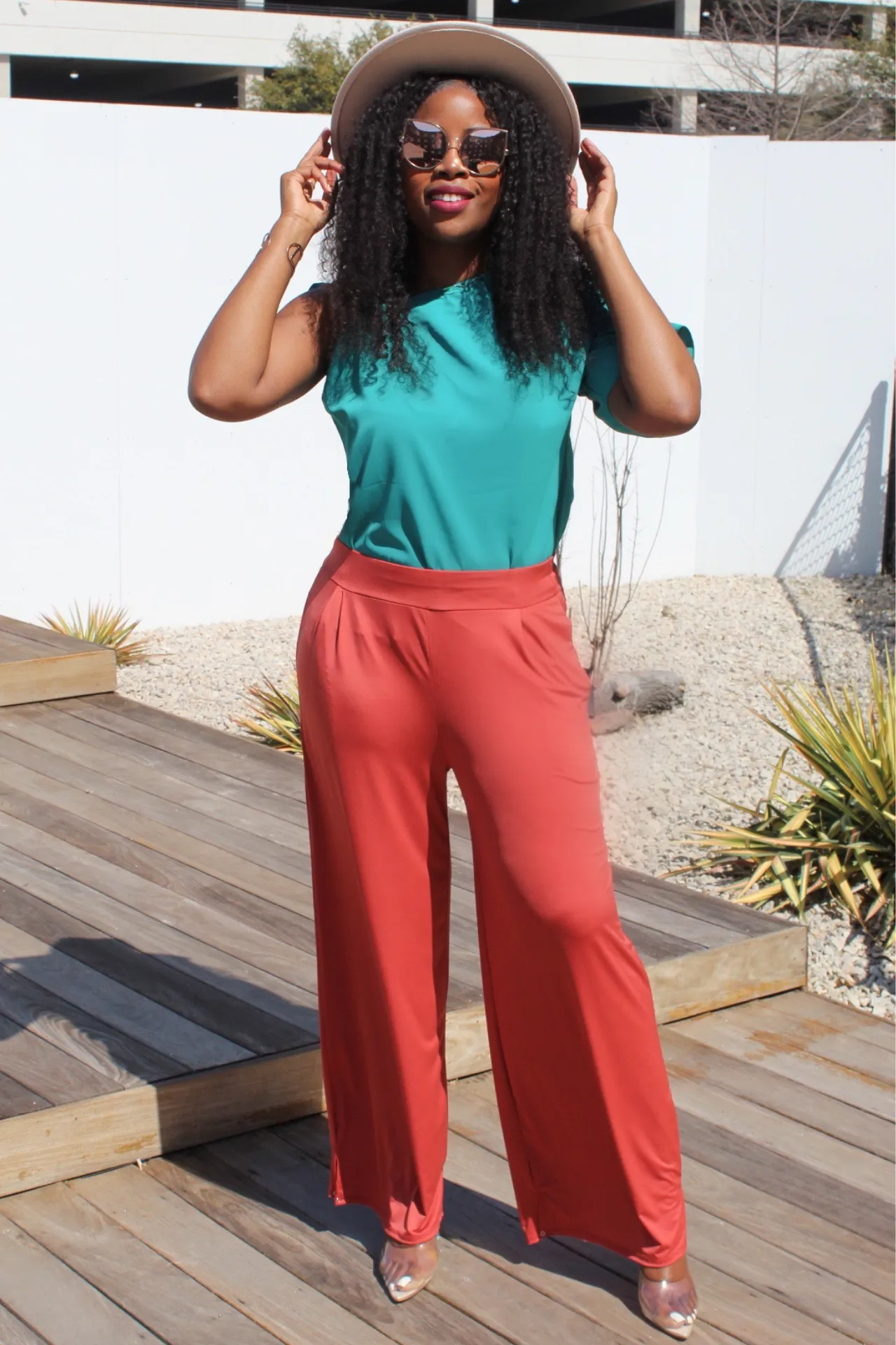 Convertible Wide Leg/ Jogger Travel Pants