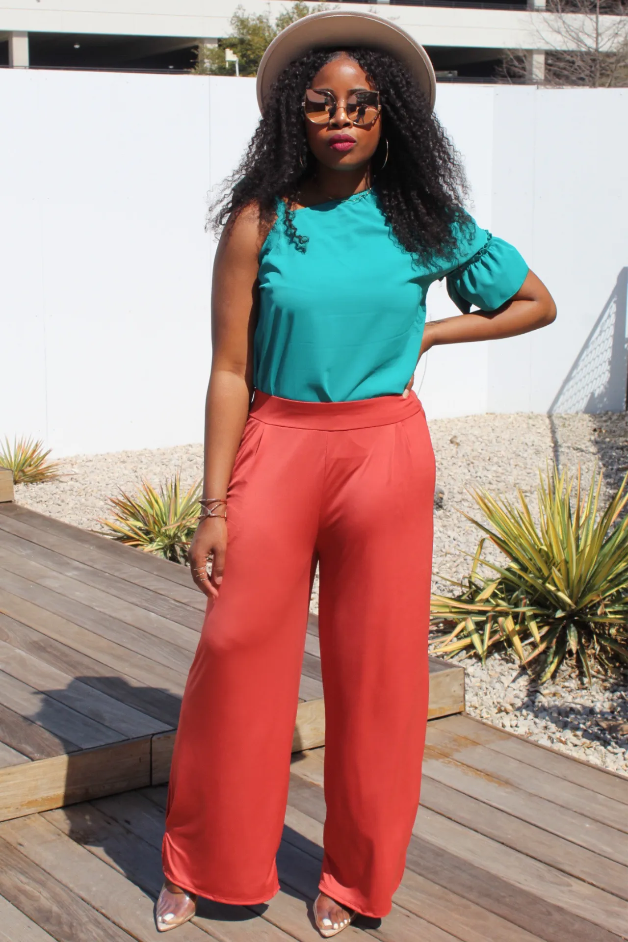 Convertible Wide Leg/ Jogger Travel Pants