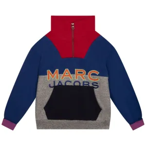 Cotton Fleece Sweatshirt - Electric Blue